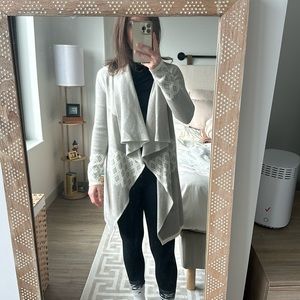 Grey cardigan